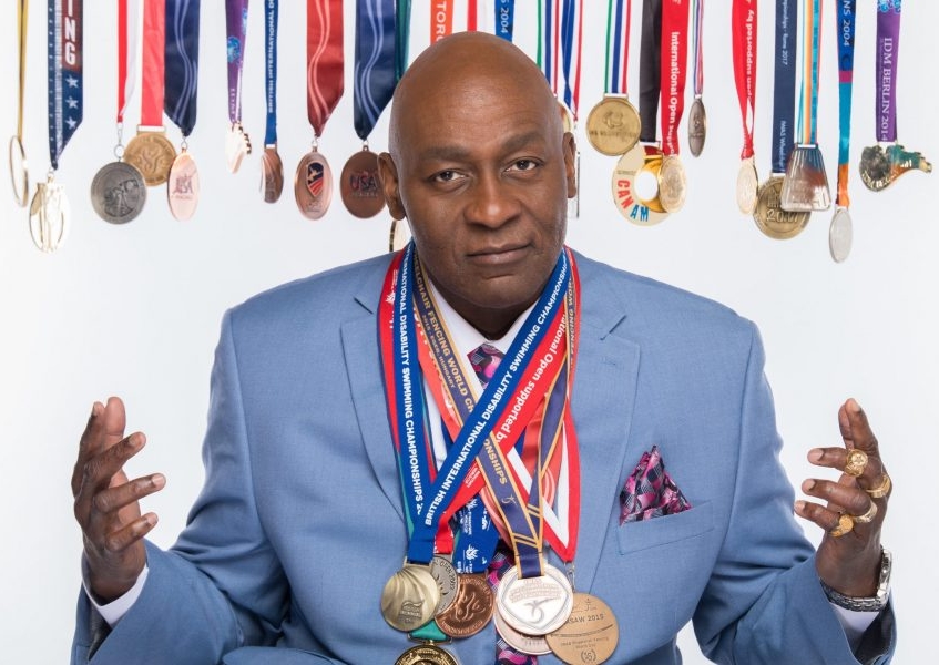 How this Paralympian became the first African American to win a gold medal in swimming for the USA