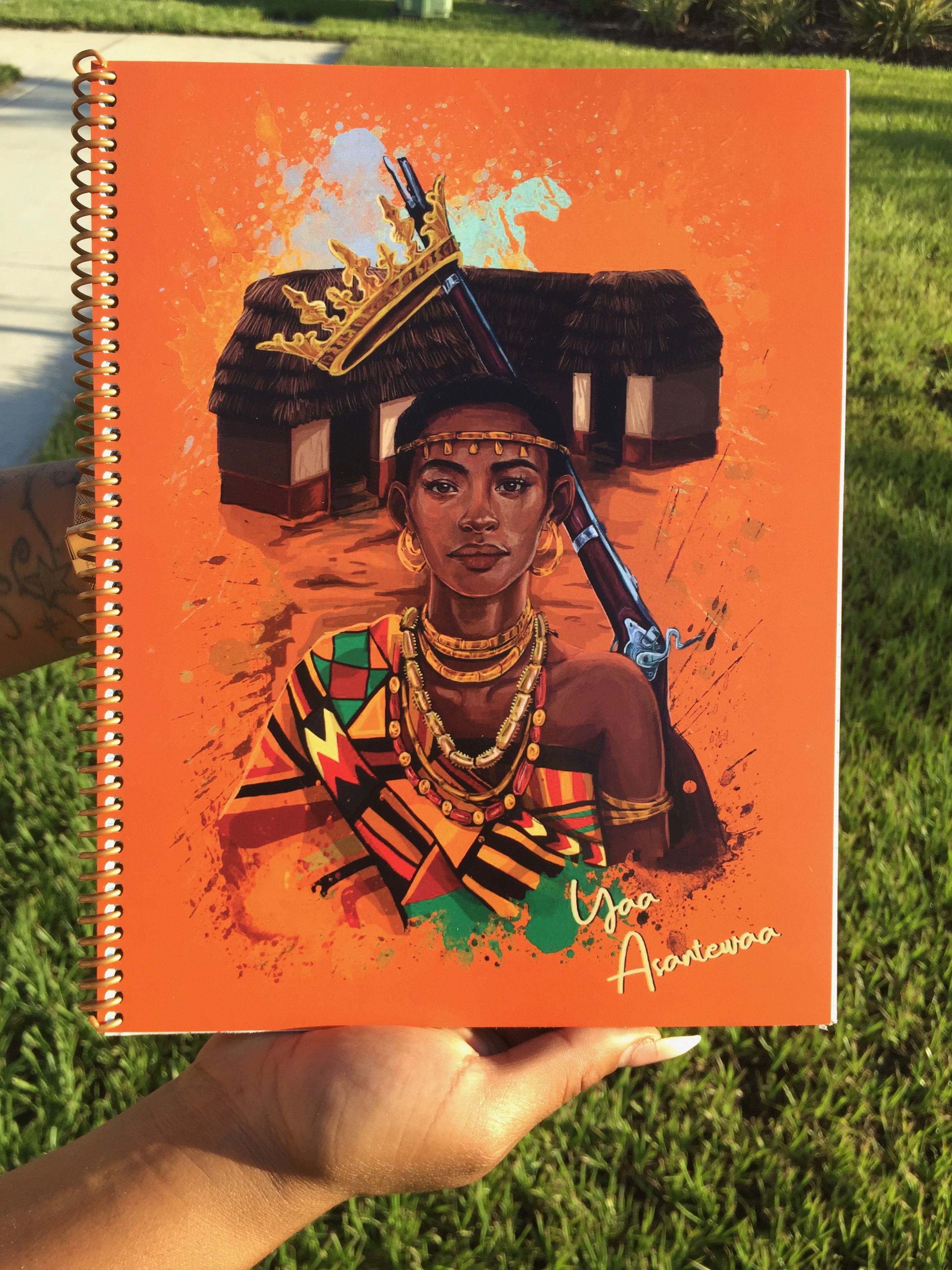 Go To War For You Full Sized Notebook